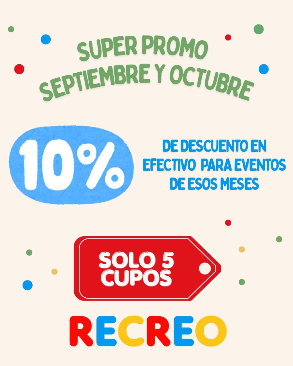 Anuncio Promocional Recreo